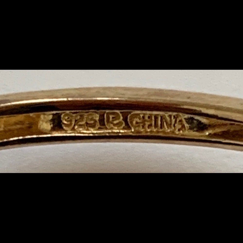 Sterling Silver Ruby Bangle Bracelet - image 8